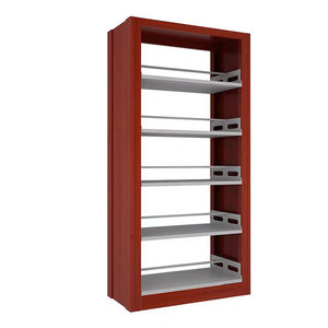 Estantería de acero personalizada para biblioteca, estantería para sala de lectura, estantería combinada para archivos - Product Image 2