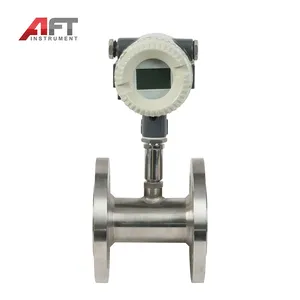 Medidor de flujo de agua AFT para bebidas y leche, sensor de flujo DN2/DN80, medidor de flujo de turbina