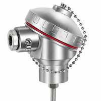 Sonde de température RTD PT100 à montage en surface avec support en forme de L, en acier inoxydable, IP65, résolution 0,15°C, YD WZP-231