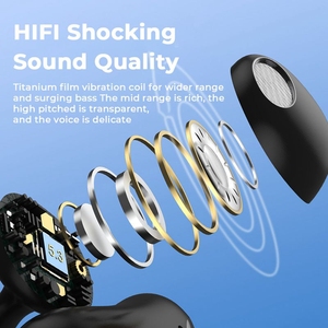 Auriculares inalámbricos OEM personalizados HM-20 con clip para la oreja, ENC BT5.3, auriculares <span class=keywords><strong>de</strong></span> oído abierto, deportivos, para correr, con clip para la oreja, para <span class=keywords><strong>iPhone</strong></span> y Samsung - Product Image 6