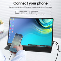 Factory Competitive 16 Inch 2.5K 144hz 100%RGB 500nits Gaming Portable Monitor