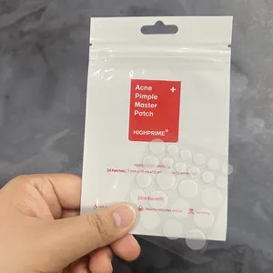24 feuilles de patchs par sac pour enlever les boutons d'acné