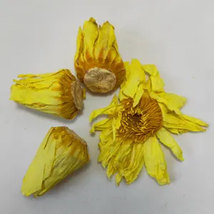 Huang lian hua bunga teratai, teh bunga teratai kuning kualitas tinggi