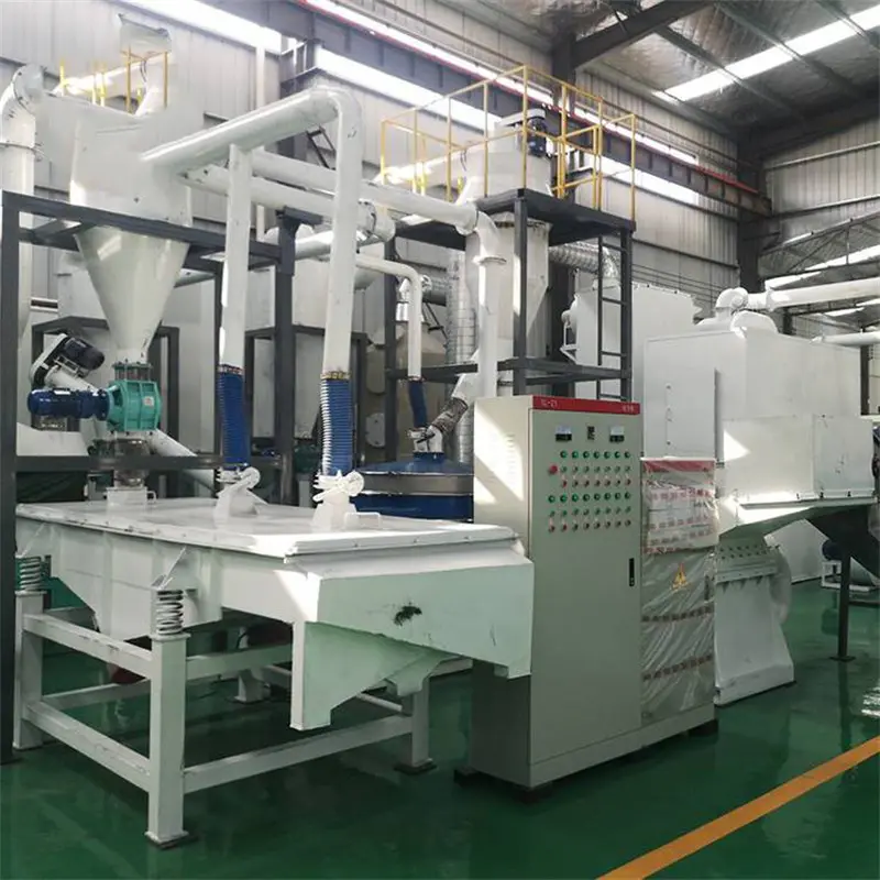 ماكينة مصنع إعادة تدوير النفايات الكثيفة ذات الطول في الخدمة والسعة العالية ومنخفضة الضوضاء صناعية بسعر المصنع في الصين