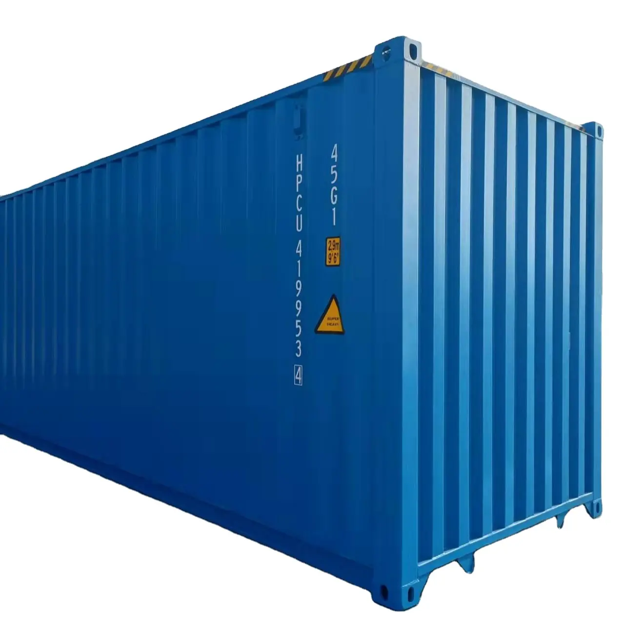 Neuer Container zum Verkauf ISO-Standard-Cartogehäuse 40 Fuß Container USA