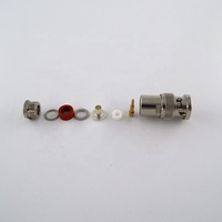 Cable Coaxial RG58 Impermeable con Conector BNC Macho para CCTV, Directo de Fábrica, Cable de Antena de 50 Ohmios, Conector Coaxial RF