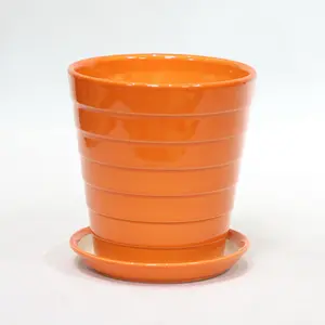 New Factory Wholesale Custom Large Terracotta Ceramic Flower Planters Plant Clay Pots