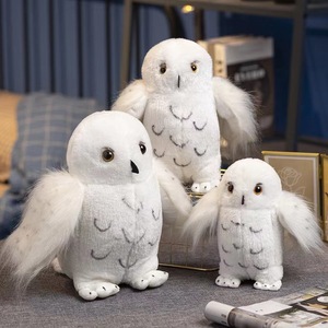 Peluche Douglas Guide <span class=keywords><strong>Hibou</strong></span> des neiges, Chat-bird, Hedwig – Jouet en peluche super doux, poupée en peluche, coussin décoratif pour canapé - Product Image 1