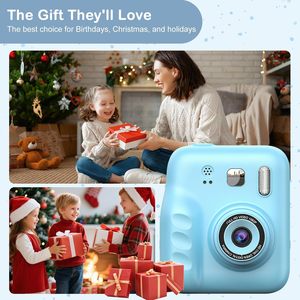 Cámara de Impresión Instantánea para Niños, Video HD 1080P, Incluye Tarjeta SD de 32 GB, <span class=keywords><strong>4</strong></span> Rollos de Papel, Regalo de Navidad o Cumpleaños para Niñas y Niños de 3 a 12 Años - Product Image 6