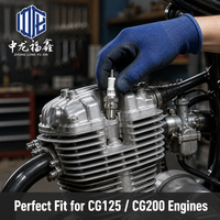 Bougie d'allumage en iridium haute performance D8TC B8TC D8RTC pour moteur Honda CG125 CG200 125cc 200cc refroidi par air