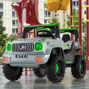 Coche de juguete eléctrico de fábrica de China con música de columpio, coche de Control remoto para niños, precio barato alimentado por batería de plástico Unisex - Product Image 6