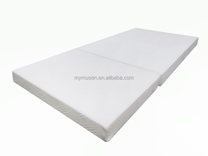 Gấp nệm gấp sofa 4 "Breathable mật độ cao bọt Nệm Topper, di động đánh giường với có thể tháo rời & có thể giặt Bìa - Product Image 6