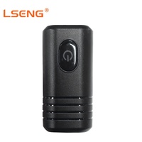 Écouteur sans fil LSENG 2.4G à tube acoustique avec connecteur K/M pour talkie-walkie, oreillette entièrement sans fil pour radio bidirectionnelle