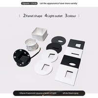 Lumière LED encastrée pour marches d'escalier, étanche, pour extérieur et intérieur, applique murale latérale 3W 3000K, éclairage moderne pour escalier d'hôtel et salon