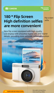 <span class=keywords><strong>Appareil</strong></span> <span class=keywords><strong>photo</strong></span> <span class=keywords><strong>numérique</strong></span> Z006 FHD 4K 48MP CCD avec écran rotatif à 180 degrés, autofocus, photos et vidéos avant/arrière, vlogging, double caméra - Product Image 5