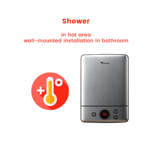 Chauffe-eau électrique sans réservoir à faible MOQ, affichage LED, plastique, en <span class=keywords><strong>anglais</strong></span>, pour hôtel/aéroport/école, prix <span class=keywords><strong>d</strong></span>'usine, service OEM - Product Image 4