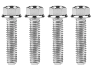 สลักเกลียวไทเทเนียมแบบกำหนดเองพร้อมหน้าแปลน หัวหกเหลี่ยม หัว Torx ขนาด M6 10 15 20 40 100 มม. เกรด 5 สำหรับรถจักรยานยนต์ดัดแปลง - Product Image 4