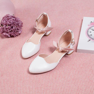 Sandales Baotou Nouveau Style Tendance Élégant Haute Qualité Été <span class=keywords><strong>Fille</strong></span> Étudiante Chaussures <span class=keywords><strong>de</strong></span> Princesse <span class=keywords><strong>10</strong></span> <span class=keywords><strong>Ans</strong></span> Mode Branchée - Product Image 4