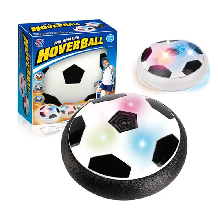 2022ホバーサッカーボールおもちゃ充電式ホバーサッカーボールおもちゃエアサスペンション屋内フラットサッカーボール子供用