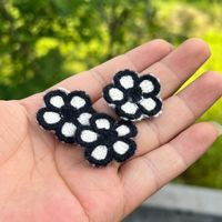 Petites broderies sans colle, idéales pour les pinces à cheveux DIY, les accessoires capillaires et les accessoires vestimentaires.
