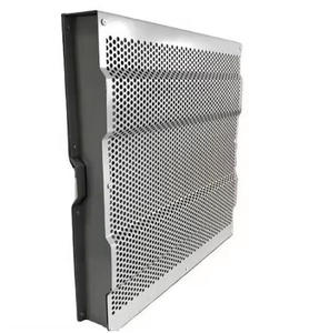 Metal Louvered barreira sadia, resistente à corrosão, redução de ruído para rodovias/pontes/áreas industriais - Product Image 3
