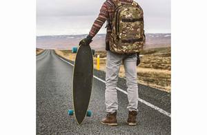 Free sample Trendy <b>Cool</b> Blue Street Style Large Capacity Wholesale Custom Mens Skateboarding <b>Bag</b> Skateboard <b>Backpack</b> - Product Image 2