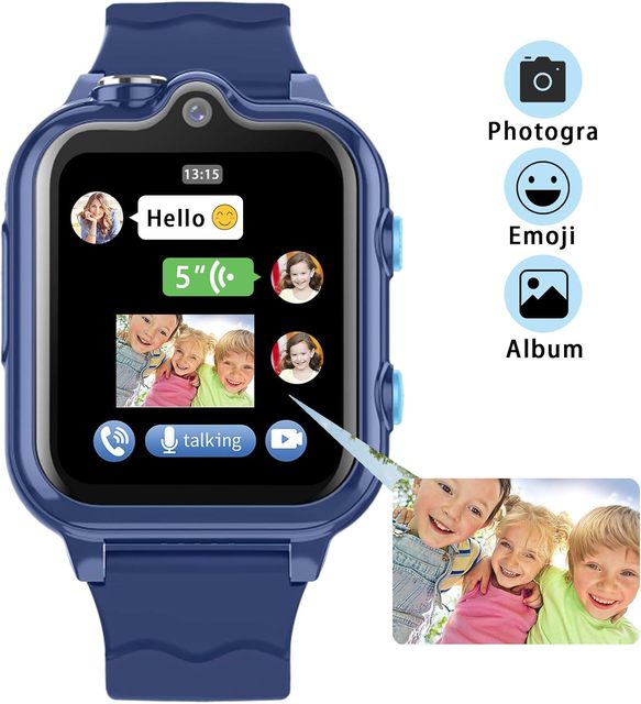 K15H Smart Watch 4G GPS Watch for Children 850mAh Waterproof Smart Watch with SIM Card - Bluetooth 5.0 GPS for Men Women Kids