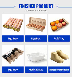 Machine de fabrication de plateaux à œufs à bon prix Ligne de production automatique de plateaux à œufs pour petites entreprises - Product Image 6