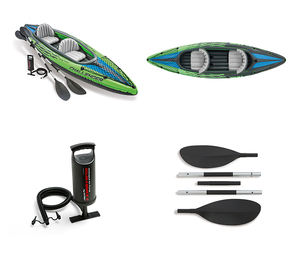 <span class=keywords><strong>Kayak</strong></span> Intex 68306 <span class=keywords><strong>Challenger</strong></span> K2 de PVC, Bote Inflable de Remo de 2 Plazas, <span class=keywords><strong>Kayak</strong></span> de Pesca Resistente al Desgaste - Product Image 5