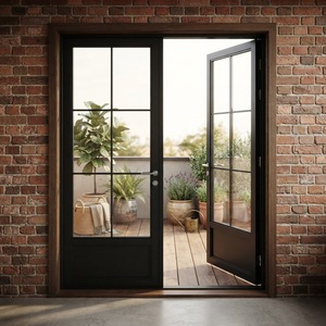 <span class=keywords><strong>Porta</strong></span> in Vetro <span class=keywords><strong>per</strong></span> Patio di Lusso in Alluminio con Design Multipannello, Serratura di Sicurezza, Isolamento Termico e Impermeabilizzazione - Product Image 2