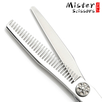 Ciseaux de coiffure professionnels 6,0'' de haute qualité à dents en V – Les meilleurs ciseaux de barbier