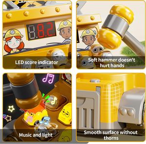 Kinder-Auto-Schlagbrettspiel Eltern-Kind-Interaktives Spielzeug Cartoon-Technik Arcade Whack-a-Mole - Product Image 5