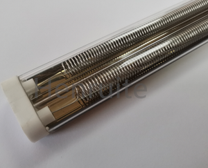 مطلية بالذهب بأنبوب مزدوج هالوجين سخانات الأشعة تحت الحمراء الكوارتز التدفئة الصناعية مصابيح تجفيف أفران بواعث بديلة - Product Image 5