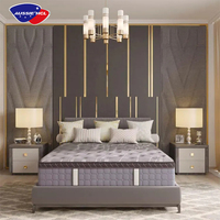 Matelas d'hôtel certifié d'usine en promotion, haute qualité, en boîte, tailles Queen, Simple, King, avec ressorts ensachés en gel et mousse à mémoire de forme