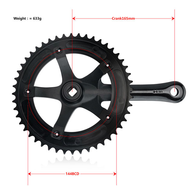 Skeace Crank: High-Performance Bicycle Cranksets for Track Bikes