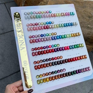 Factory Customized Wholesale 60 Color UV Cat Eye <b>Gel</b> 15ml/Bottle Professional <b>Nail</b> Art <b>Set</b> for Salon Use - Product Image 4