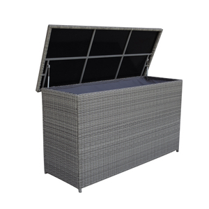 Caja de Almacenamiento para Jardín, Moderna, de Mimbre Sintético, para Exteriores, con Bolsa de Polietileno Impermeable en el Interior - Product Image 2