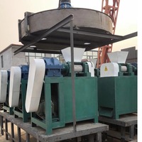 Granulateur à double rouleau pour engrais au chlorure d'ammonium BK SCX-10, granulés oblates, engrais composé à froid automatique à haute teneur en NPK