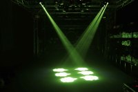 Projecteur laser mobile LED Mini Spot Kimu 60W de haute qualité avec contrôle DMX512, indice de protection IP33, RGB pour parcs à thème et karaoké de mariage