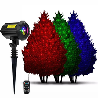 Le projecteur de Noël de laser allume l'extérieur à distance imperméable pour la cour extérieure de jardin de partie