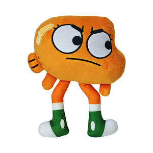 Peluche Personalizado con Logotipo de World <span class=keywords><strong>of</strong></span> Gumball, Muñeco de Peluche de Forrest Gump, Figuras de Anime, Muñecos de Peluche, Almohada - Product Image 4