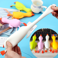 Jouet anti-stress en forme de canard extensible et mignon, en TPR souple, unisexe, pour soulager le stress, jouet de décompression pour adultes