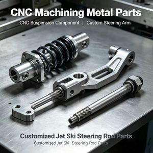 Brazo de Control de Dirección de Repuesto OEM para Moto Acuática, Conexión de Dirección de Aluminio CNC, Piezas Universales para Moto Acuática, Tope de Dirección de Aluminio - Product Image 1