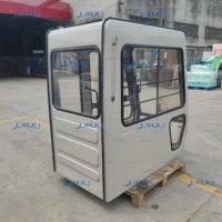 Cabine d'excavatrice métallique d'occasion reconditionnée pour excavatrices sur chenilles EX100 EX120 EX200 EX300-1 - Pièces détachées
