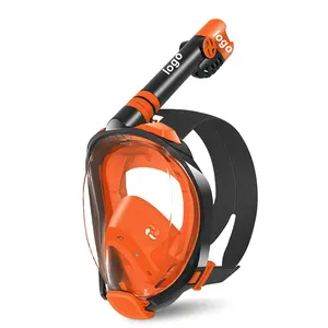 Factory supply swim front swimming universal snorkeling equipment Anti Fog Full Face Snorkel Mask