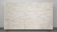 Dalle de pierre de quartz à veines fines, surface technique, résistante aux rayures et aux taches, non poreuse, pour îlot de cuisine et revêtement mural