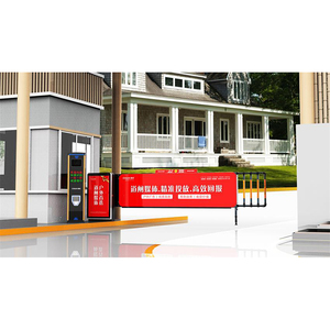 Cancello Automatico per Parcheggi OEM/ODM, Versione Professionale Personalizzabile, Barriera a Battente con Pannello Pubblicitario - Product Image 4