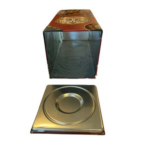 Botellas Vacías <span class=keywords><strong>de</strong></span> Hojalata para Alimentos con Acabado Mate, Diseño Cuadrado con Esquinas Definidas para Vino, Vodka, Whisky, Brandy, Champán, Ron y Otras Bebidas - Product Image 3