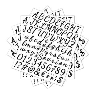 Autocollants en vinyle pour lettres de l'alphabet, petit papier d'art, bon marché, <span class=keywords><strong>2022</strong></span> - Product Image 6