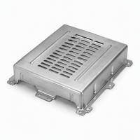 Komponen Presisi dari Logam yang Dicetak, Braket Pemasangan yang Dibengkokkan Sesuai Pesanan, Penutup Ventilasi Louver, Perangkat Keras yang Dicetak, OEM
